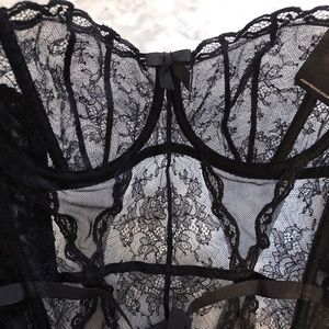Agent Provocateur Love Basque Corset Lingerie 34DD